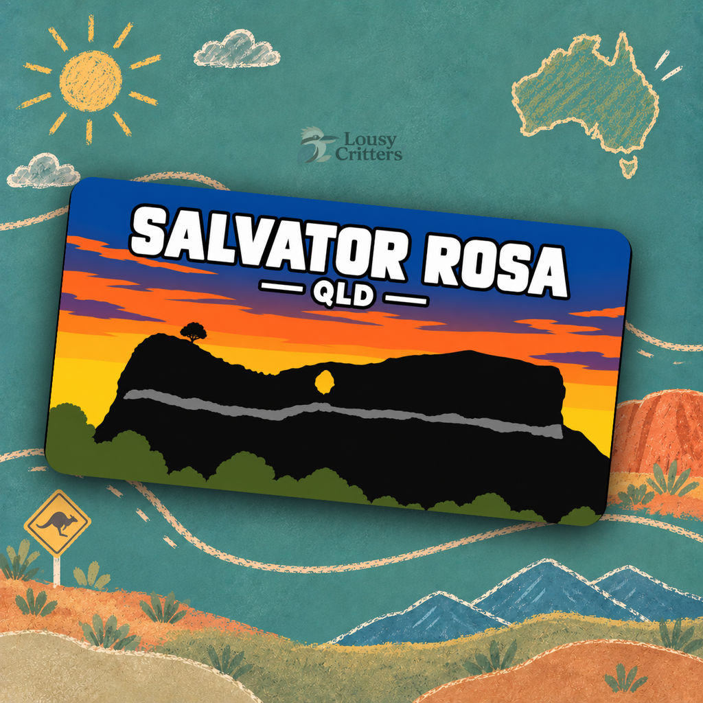 Salvator Rosa QLD 旅遊紀念貼紙