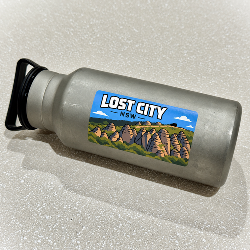 Lost City NSW Sticker