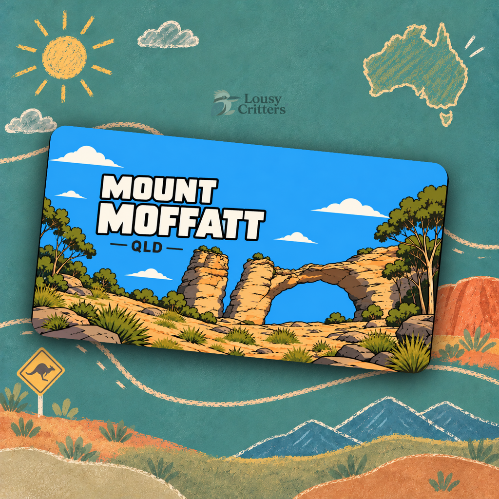Mount Moffatt QLD Sticker