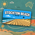 Stockton Beach NSW Sticker